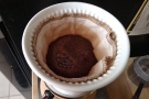 It wasn't my favourite method, but the filter fitted nicely and it worked quite well.