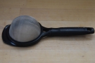 Or a fine-mesh sieve. But this is a tea-strainer.