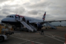 That was pre-boarding. Then it was my turn to walk across the tarmac.