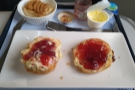 ... with clotted cream and jam (in that order).