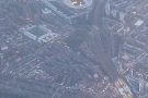 Emirates Stadium, with the old Higbury Ground (left) & Finsbury Park Station (bottom right).