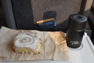 I didn't use the cafe car on this trip, since I'd brought my own sticky bun and coffee.