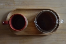 ... a cup on the side, all presented on a neat wooden tray, which is where I'll leave you.