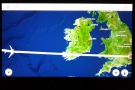 At 02:05 (07:05 local time), we were still over the Atlantic, approaching Ireland...