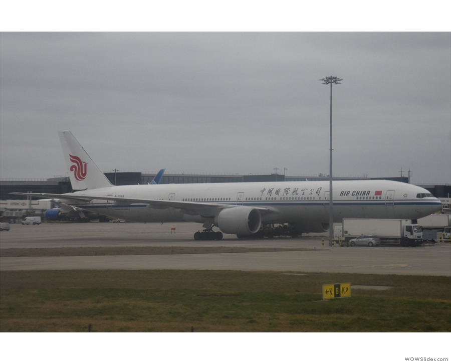 ... and Air China (an A350-1000 from Hong Kong & a 777-300ER from Beijing respectively).