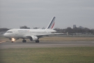We waited for this Air France A319 to take off on its way to Paris, then it was our turn.