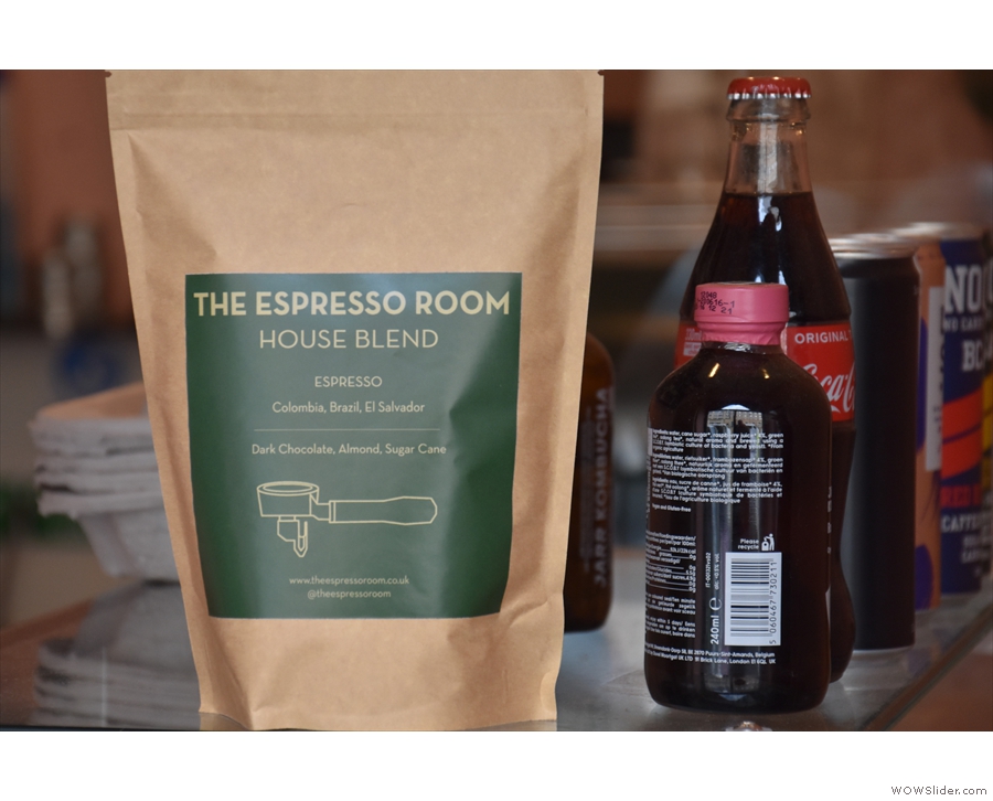 ... plus there are details of The Espresso Room house blend.