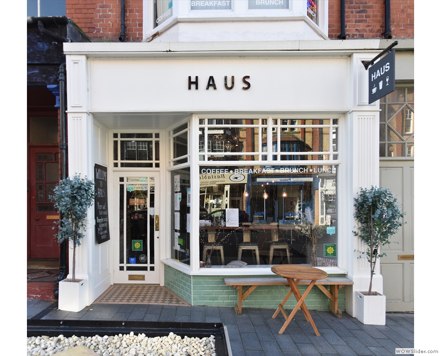 Back to Haus, which occupies a modest store front halfway down the street.