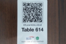 ... you can still order from the online system by scanning the QR Codes.