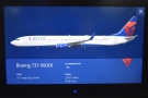 There are details of the plane, a Boeing 737-900...