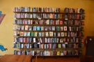 I love all the bookshelves. And the books. It makes for such a colourful display!