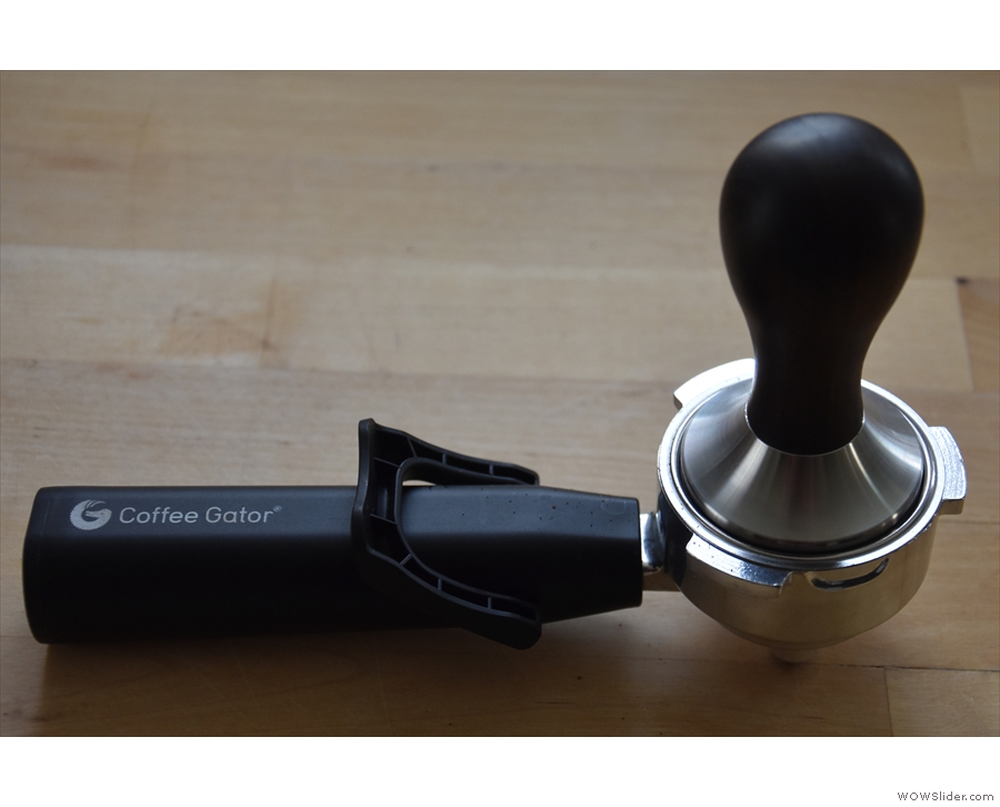 The tamper in action...