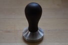 And talking of tamping, this was the second purchase: a proper tamper.