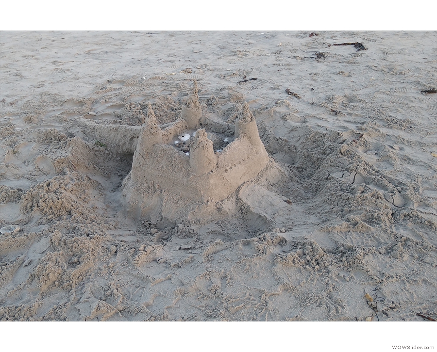 Nice sand castle!