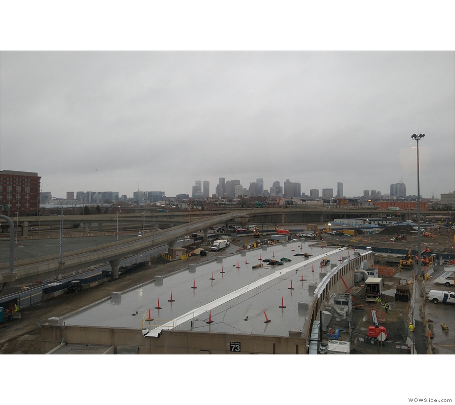 ... while this is what it looked like in March 2020, when construction had just started.