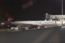 ... had replaced the JAL's 787 at Gate E11. We passed the Virgin Atlantic flight to London...