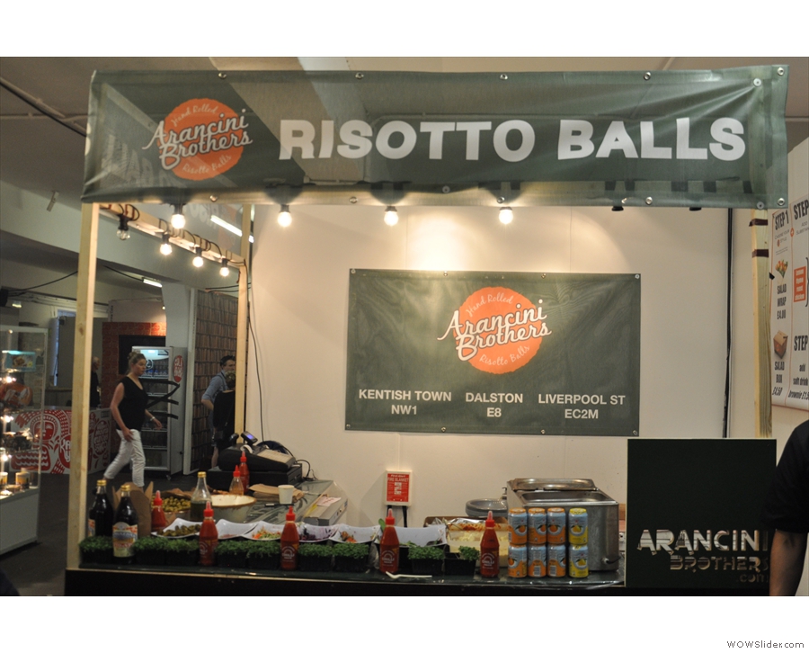 The one that got away: Arancini Brothers and their risotto balls.