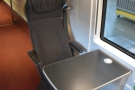 And here it is, seat 13, one of the companion seats for the wheelchair spaces. There's...