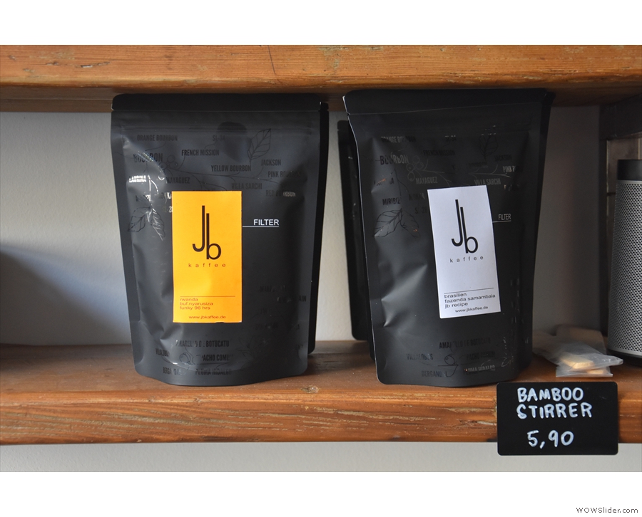 The Coffee Gang also has a pair of single-origins for filter coffee, both from JB Kaffee.