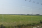 ... as we speed along HSL 2, the dedicated high speed line between Brussels and Liège.