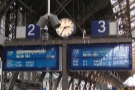 ... except the platform indicator shows first class at the back. Dilemma! Okay, I've decided.