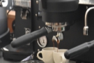 ... of the counter, so if you hang around, you can watch your espresso extracting.