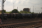 ... and past some freight trains...