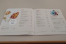 The famous ICE restaurant car menu. There's a decent vegetarian/vegan selection...