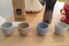 ... and some of the gorgeous ceramic Aoomi cups, handmade in Poland. I was tempted!