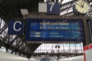 ... which is the 12:53 to Stuttgart, running 55 minutes late. What to do with the spare time?