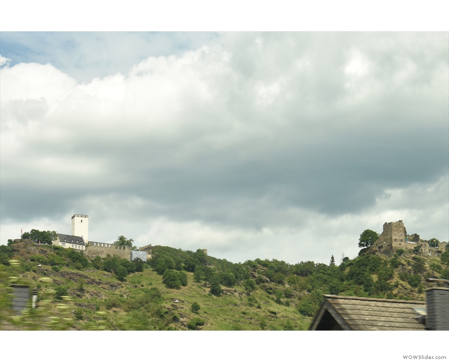 ... and Castle Liebenstein, on the right.