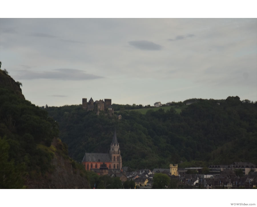 ... and Schönburgblick high on the ridge above the town and Liebfrauenkirche down below.