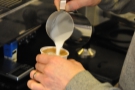Here comes the latte- (piccolo-) art...