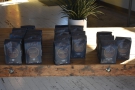 Talking of roasting, you'll find the roastery's output in retail bags for sale on the table.