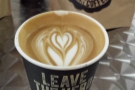 More latte art.