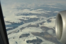 I switched back to the right-hand side of the plane, where the glaciers...