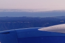 ... flew to San Jose. This afforded some excellent views of the central ridge...