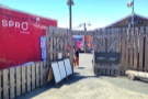 There is another way into Spark Social, which is to the right of the trailer. I actually...