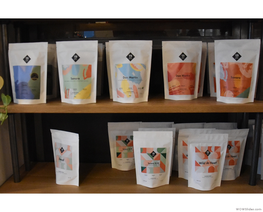 The pictures on the front are designed to give an idea of the flavours of the coffee.