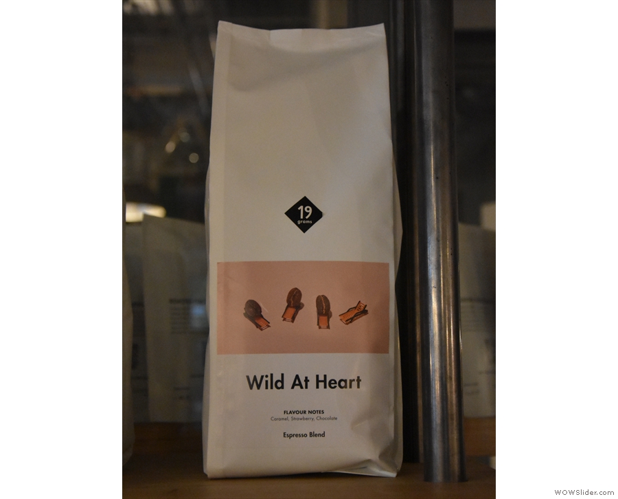 The Wild at Heart blend is a constant and is the default for milk-based drinks...