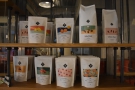 ... mostly bags and bags of coffee with 19grams' colourful packaging.