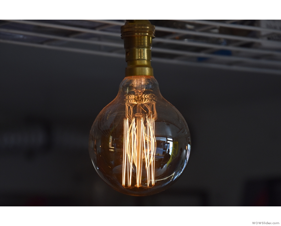 Before we get down to business, here's the obligatory light bulb shot.