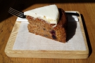 My sweet potato and mixed berry cake, which tasted far nicer than it sounded!