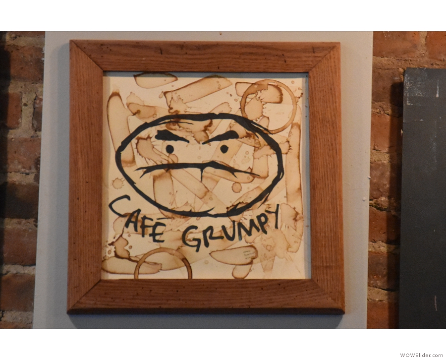 ... then, on the other side of the Café Grumpy logo...