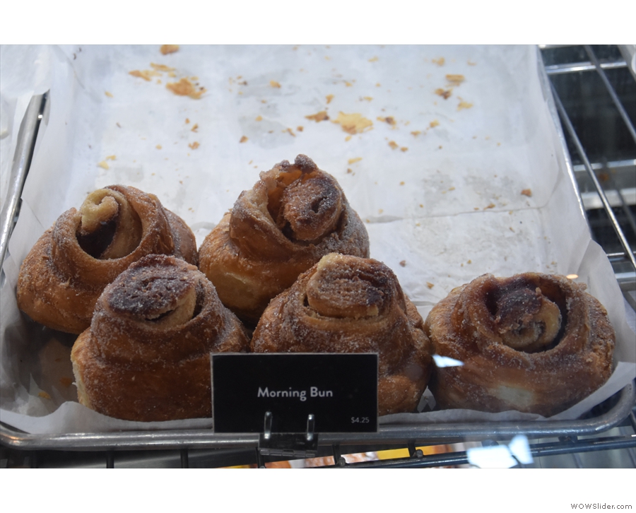 And, of course, I find it hard to resist a morning bun, even in the middle of the afternoon!