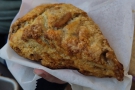 ... and a scone (yes, I know, the biscuit looks like a scone, but this was the scone).