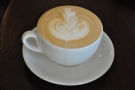 There was also plenty of latte-art on display, ranging from a standard fern leaf...