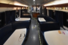 My first look at the combined café/dining car. This is the café car side. There are four...