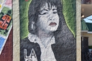 The portrait at the end is of the singer Selena Quintanilla Pérez.