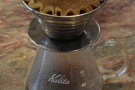 On my return, I opted for a pour-over, made through the Kalita Wave filter...